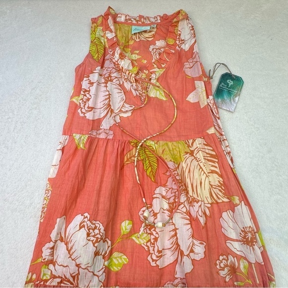 NWT True Destinations Floral Tiered Maxi Tank Dress - Picture 1 of 10
